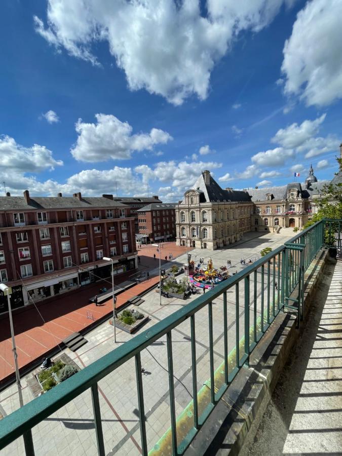 Hyper Centre, Balcon, Emplacement & Vue Incroyable, Spacieux Amiens Buitenkant foto