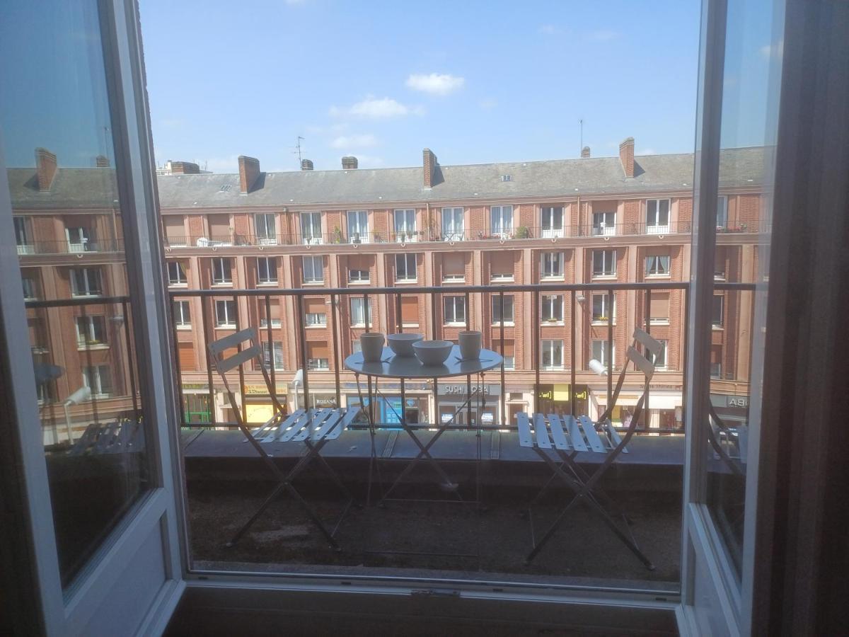 Hyper Centre, Balcon, Emplacement & Vue Incroyable, Spacieux Amiens Buitenkant foto
